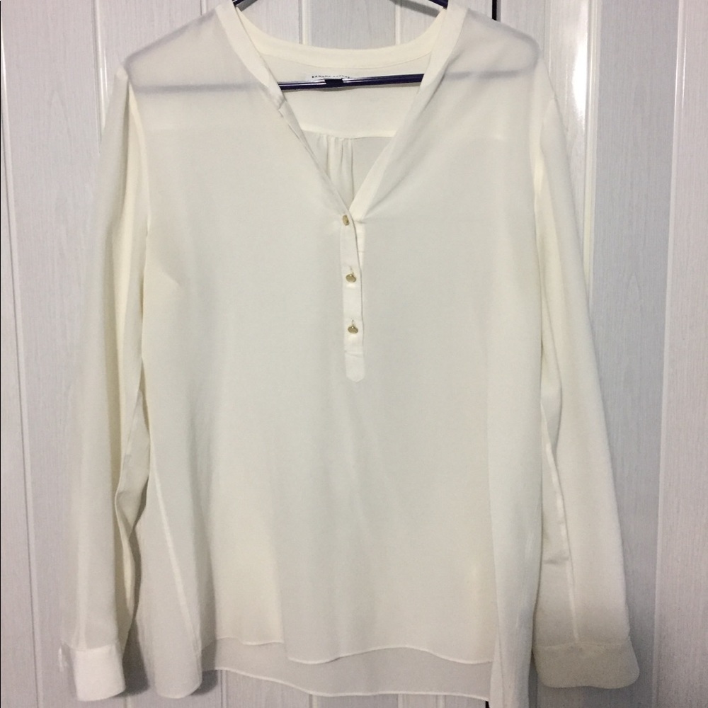 Banana Republic silk top